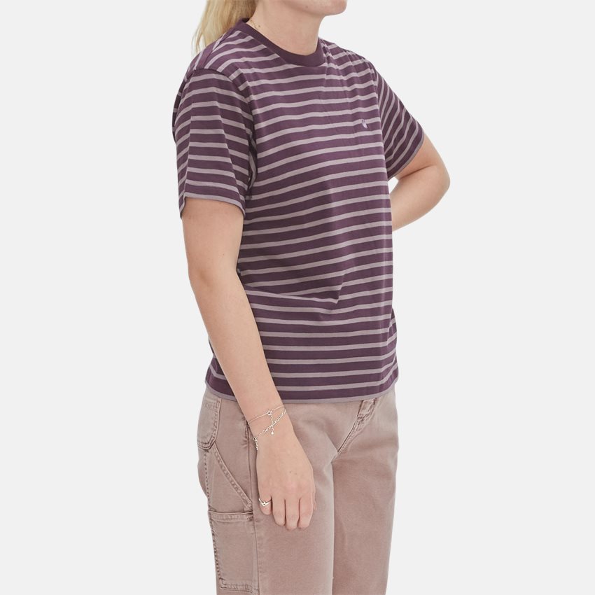 Carhartt WIP Women T-shirts W SS NELL T-SHIRT I030804 DARK PLUM